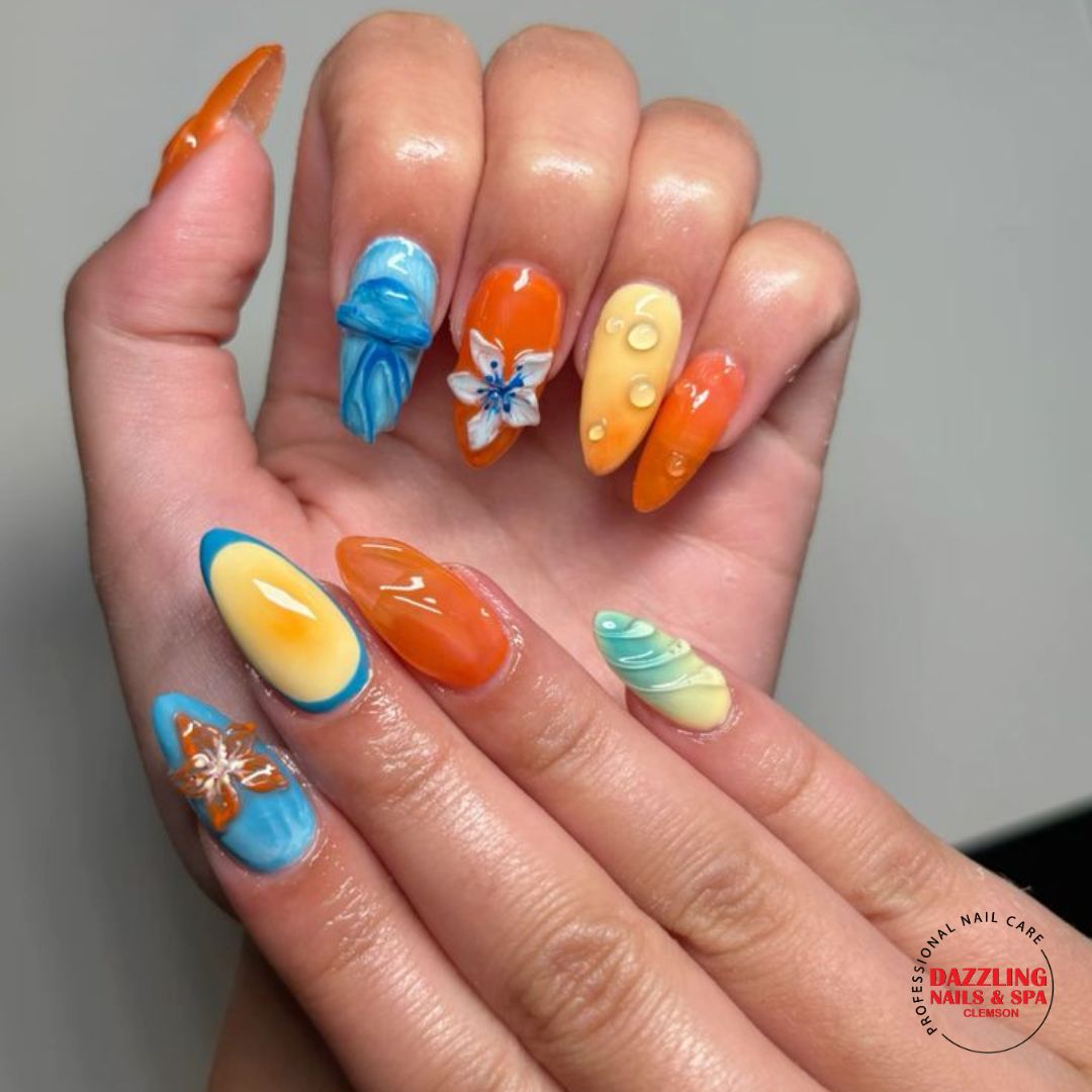 Dazzling Nails & Spa Clemson nail photo 2